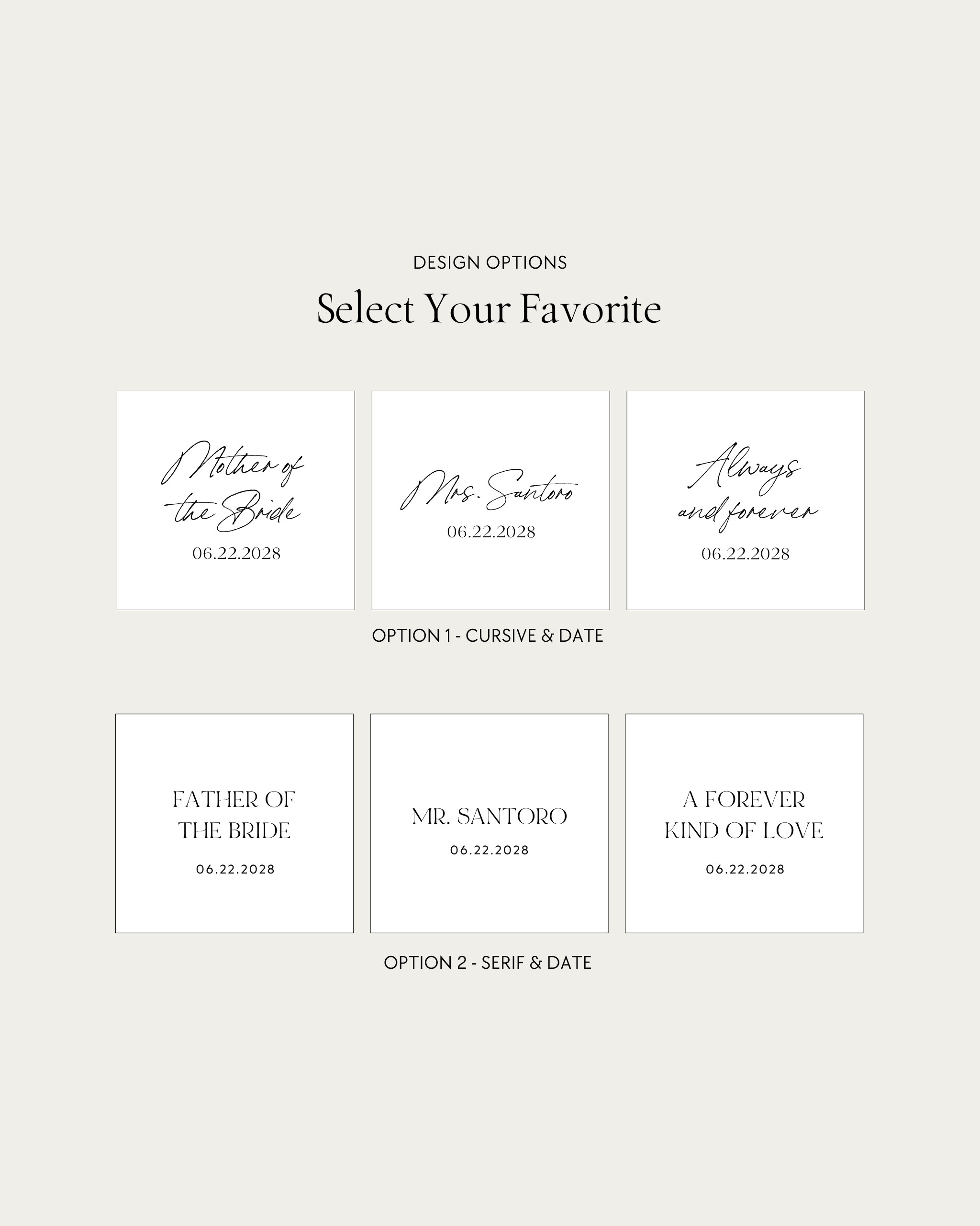 Acrylic Custom Perfume Bottle Design Options Multiple Lettering Styles and Fonts