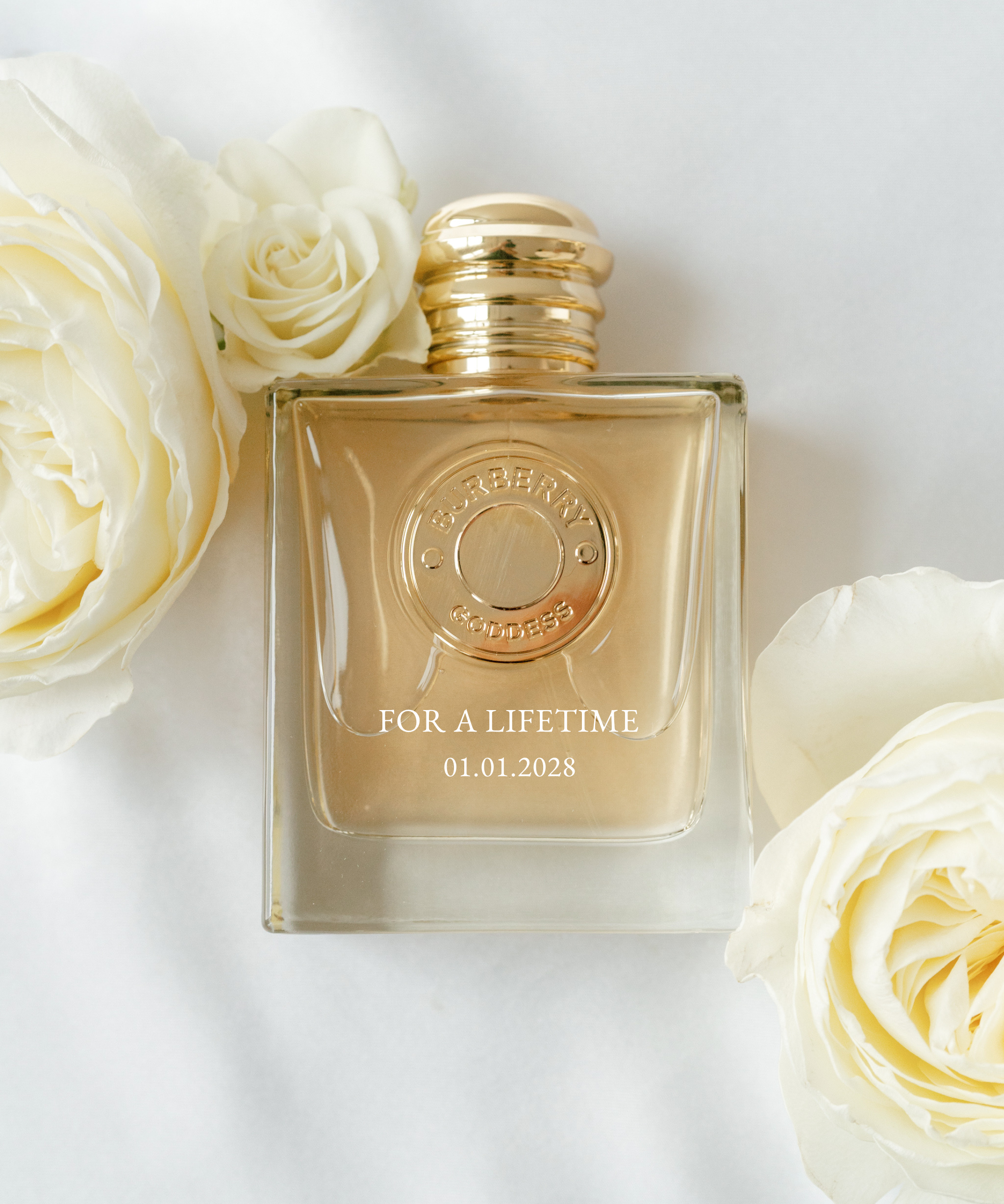 Acrylic Custom Perfume With Personalized Lettering