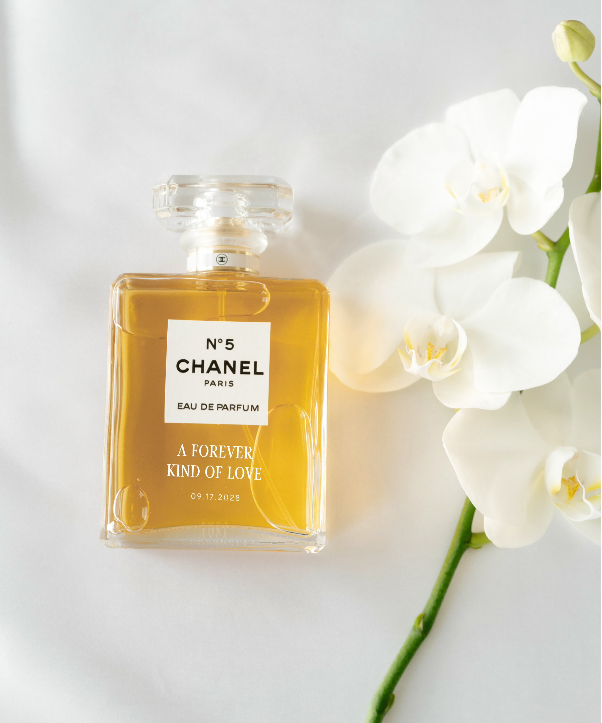 Acrylic Custom Perfume With Personalized Lettering