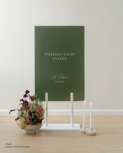 Acrylic Custom Wedding Quote Sign Endlessly Yours My Love The Parkers