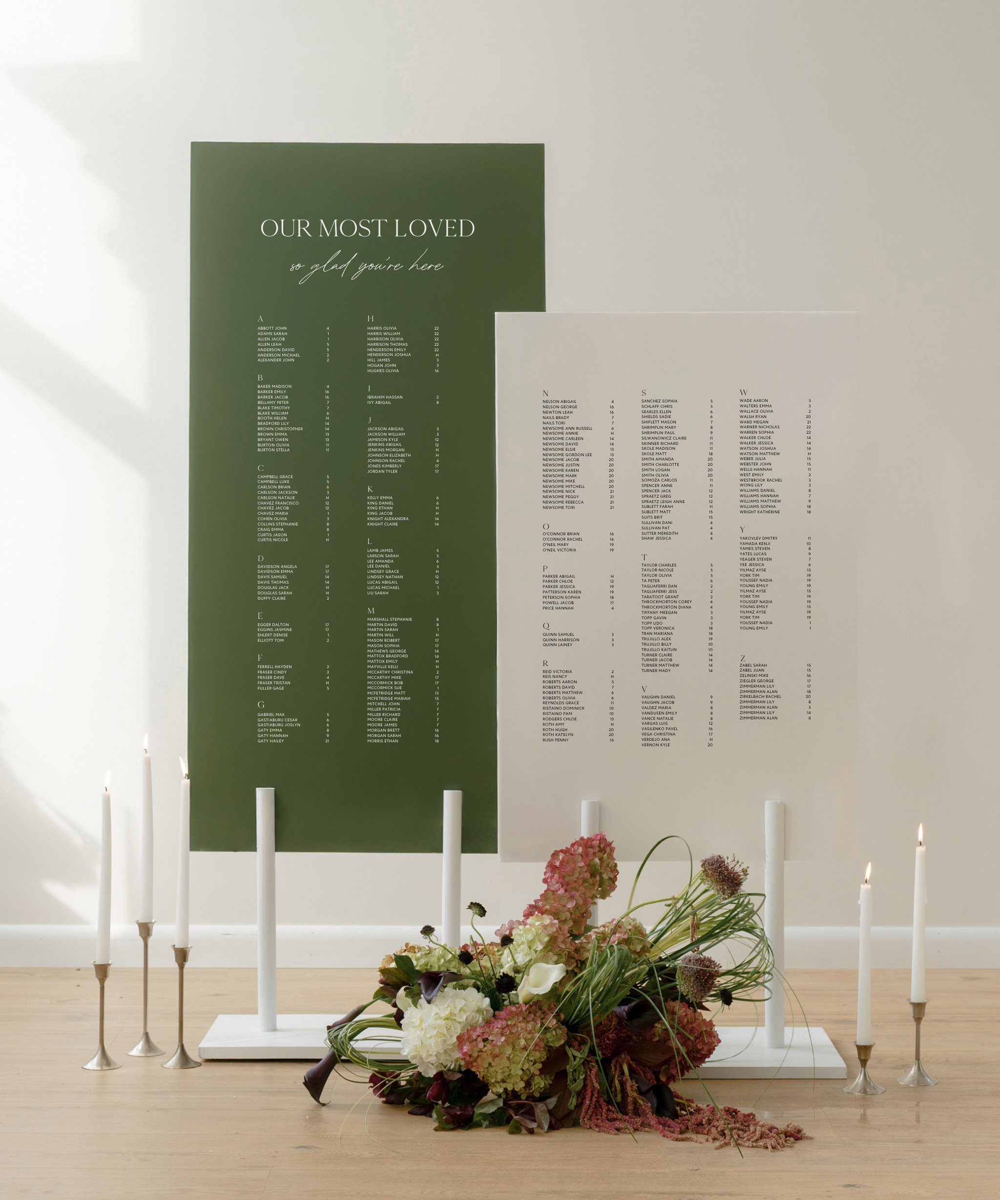 Acrylic Double Wedding Seating Chart Our Most Loved