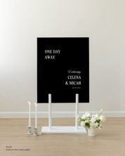 Acrylic Rehearsal Dinner Welcome Sign