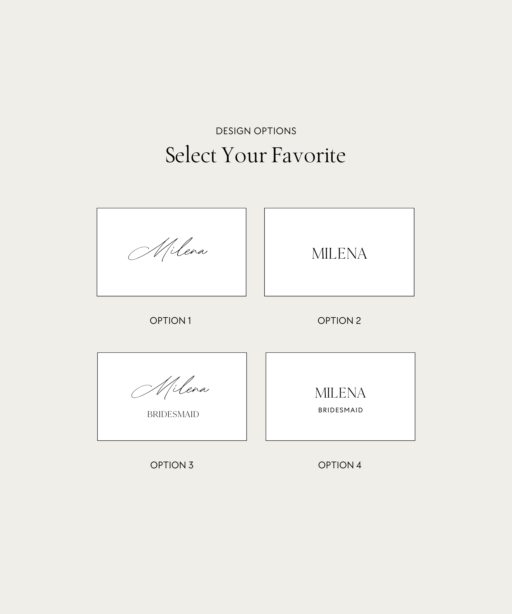 Acrylic Wedding Bridesmaid Hangers Design Options