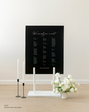 Acrylic Wedding Seating Chart 