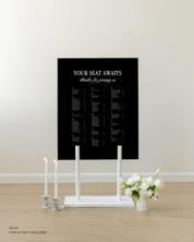 Acrylic Wedding Seating Chart