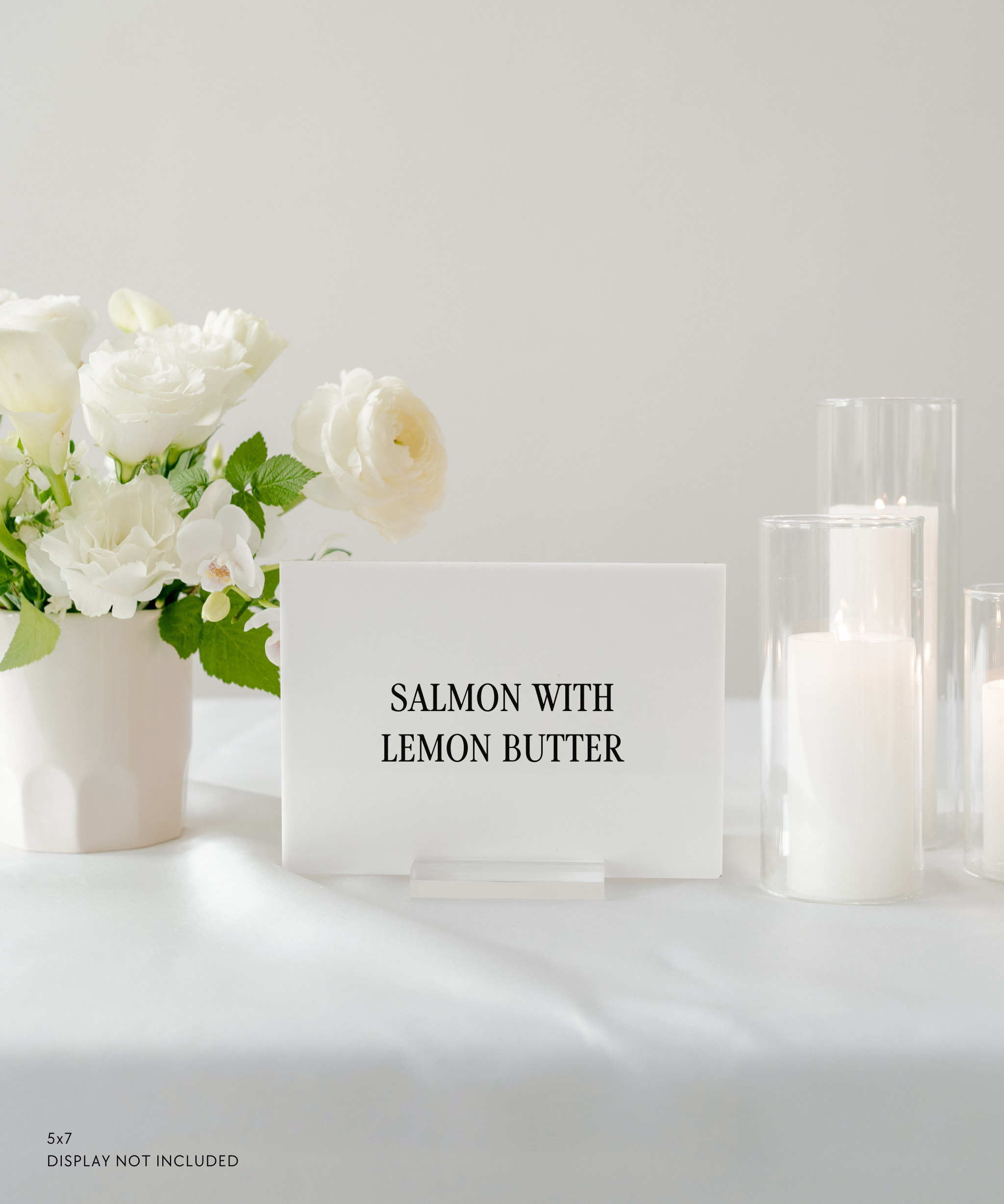 Acrylic Wedding Place Cards