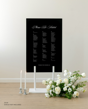 Acrylic Wedding Seating Chart 