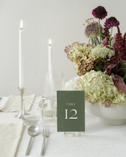 Acrylic Wedding Table Number 12