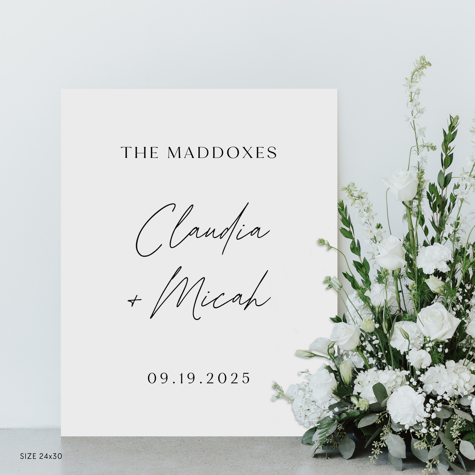 Multipurpose Welcome Sign